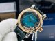 YF Factory Chopard Happy Sport 2892-2 Copy Watch Blue Dial 7 Floating Diamonds (2)_th.jpg